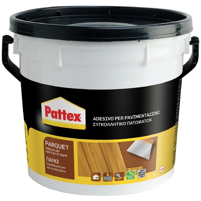 Image of Adesivo per pavimenti legno ' Pattex parquet' kg. 5 - secchio plastico