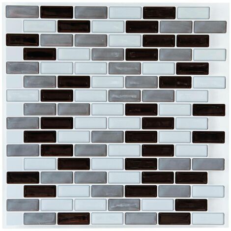 Adesivo per piastrelle rettangolare d25x25cm in pvc - Atmosphera créateur d'intérieur