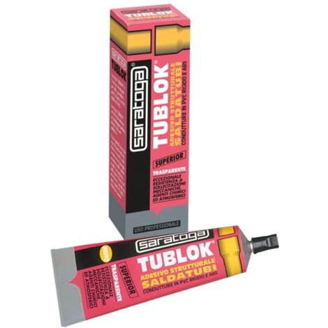 ADESIVO SALDATUBI TUBLOK 125GR TRASPARENTE.