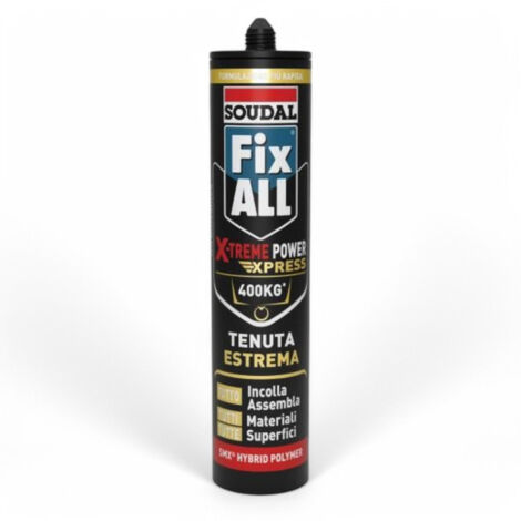 Adesivo sigillante 280 ml bianco fix all x-treme express