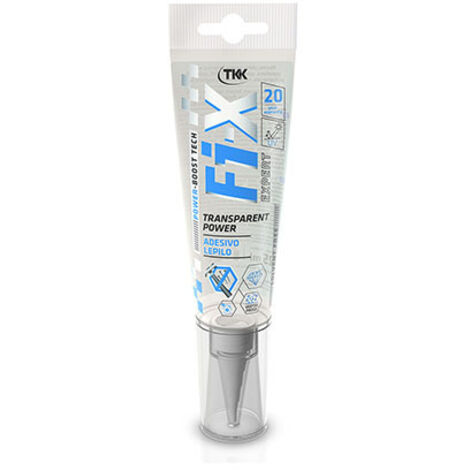 ADESIVO SIGILLANTE FI-X TRANSPARENT POWER- 125 ml Trasparente- TKK- pezzi 1