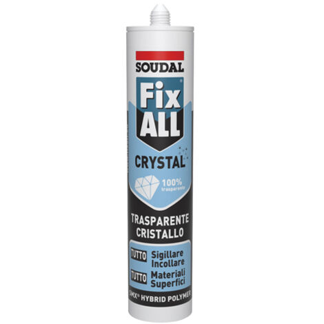 ADESIVO SIGILLANTE FIX ALL CRYSTAL 290 ml