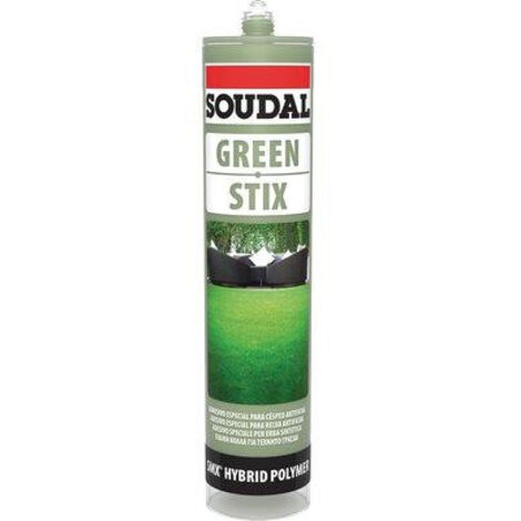 Adesivo sigillante green stix soudal 290 ml - verde