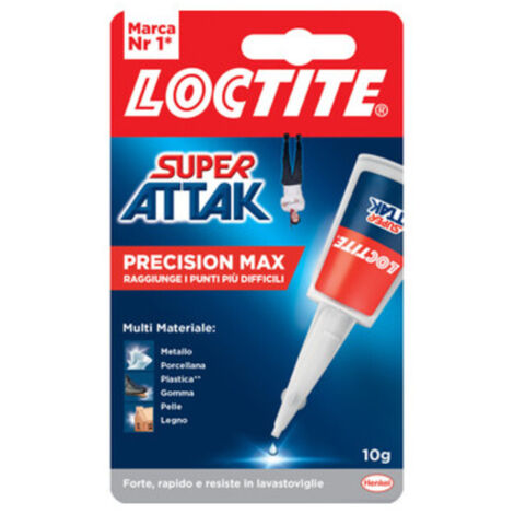 ADESIVO SUPER ATTAK PRECISION MAXI 10 G- HENKEL ITALIA- 1,0 pz