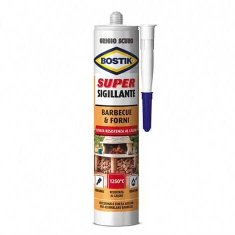 Adesivo Super Scellant Barbecue Forni Bostik 530 G