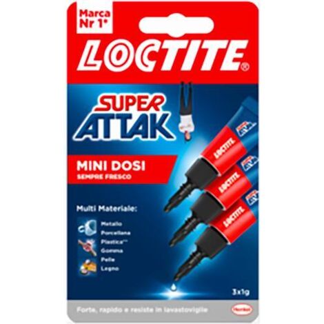 ADESIVO SUPERATTAK """MINI """ 3X1GR LOCTITE