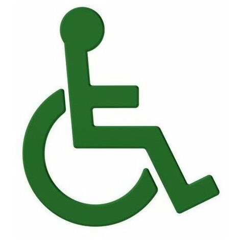 Adesivo Symbol Poltrona SERIE 801. Poliammide verde
