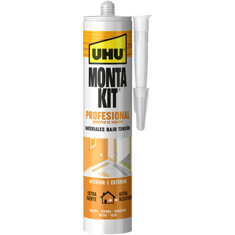 Adesivo UHU monta kit professional impermeabile elastico
