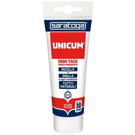 ADESIVO UNIVERSALE UNICUM BIANCO 200GR TUBETTO.