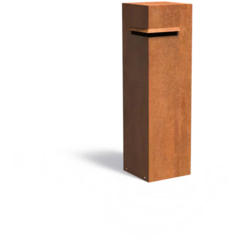 Adezz IVAR Briefkasten aus Cortenstahl Postkasten