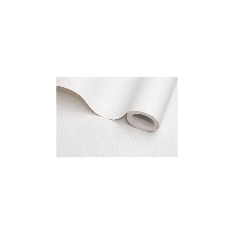 Novelio® Nature Charm Snow - toile de verre prêt à décorer l. 10 x l. 1 m - Adfors