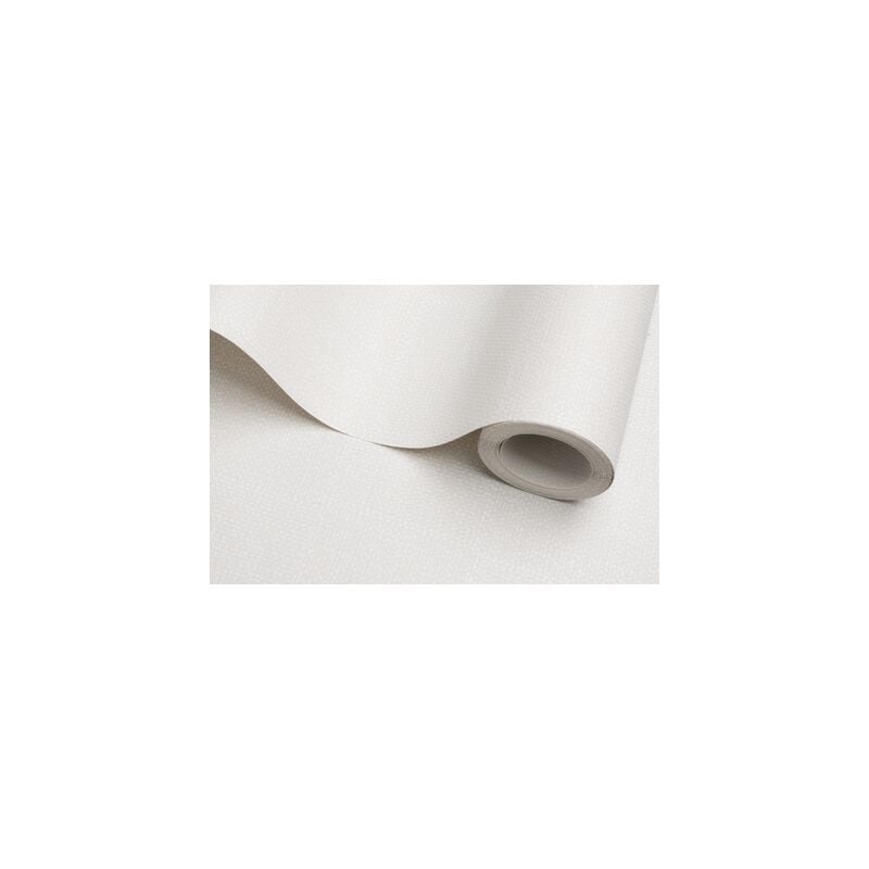 Novelio® Nature Charm Snow - toile de verre prêt à décorer l. 10 x l. 1 m - Adfors