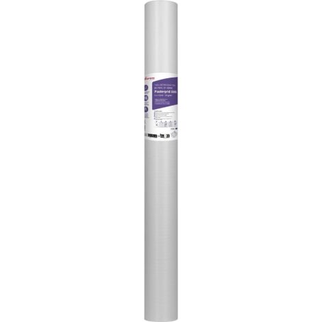 Adfors – Tissu de rénovation en fibre de verre 95 g/m² – Dimensions 50 m x 1 m – Renforce les enduits et plâtres – Empêche fissures