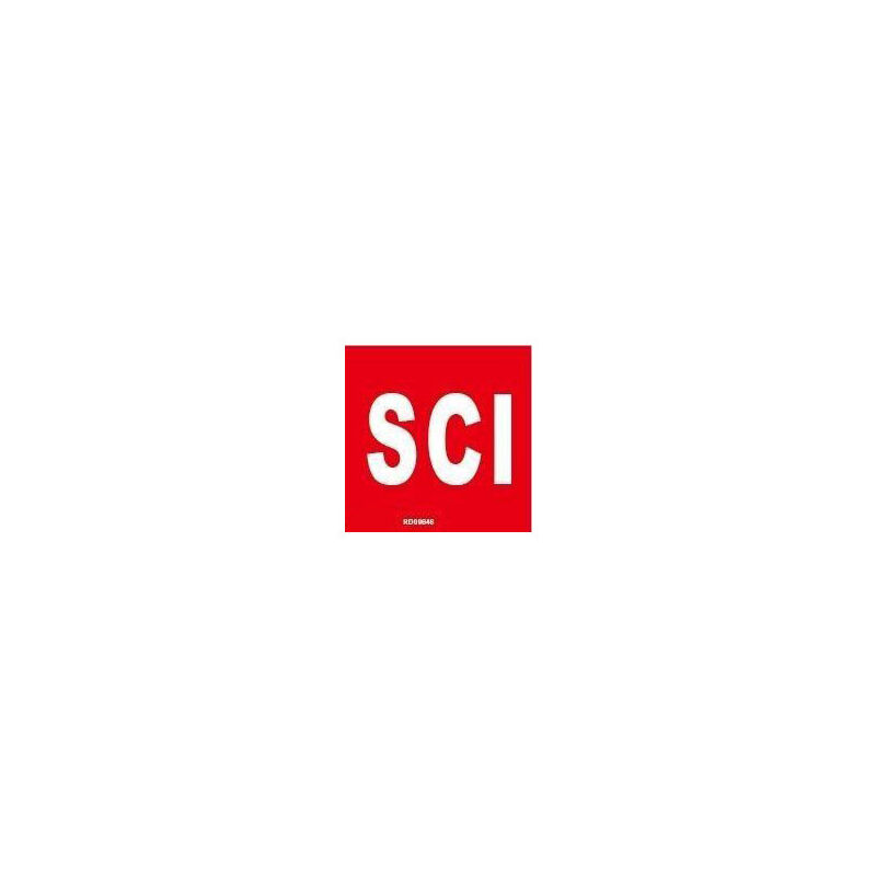 

Adh. Sci 60X60 Rojo/Blanco Bolsa 10U