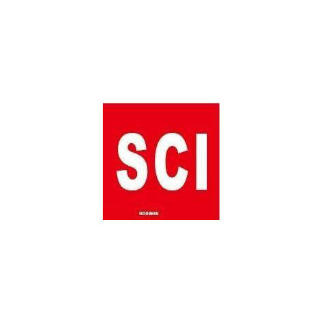 ADH. SCI 60X60 ROJO/BLANCO BOLSA 10U
