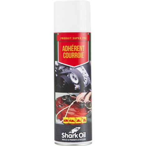 Adhérent courroies tondeuse 400 ml Shark Oil