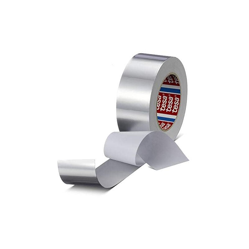 Adhésif alu gris argent avec protecteur 50MMX50M 30MICRONS Tesa 606320000000