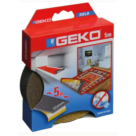 ADHÉSIF ANTIGLISSE 25MMX5M POUR TAPIS GEKO LYSTRA ADHESIFS GEKO220/200