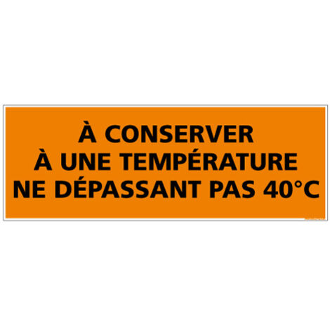 ADHESIF DE CONDITIONNEMENT A CONSERVER (M0336).- Adhésif - 210 x 75 mm