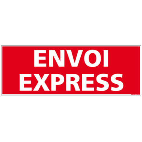 ADHESIF DE CONDITIONNEMENT ENVOI EXPRESS (M0335).- Adhésif - 350 x 125 mm