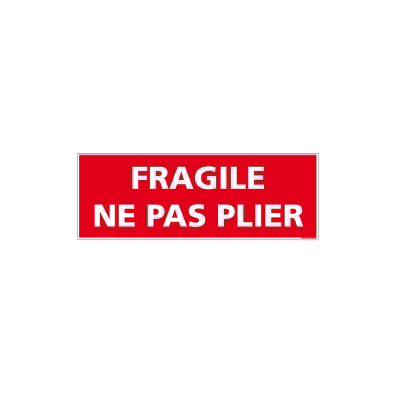 Adhesif de conditionnement fragile (M0321).- Adhésif - 980 x 350 mm