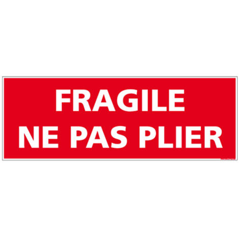 ADHESIF DE CONDITIONNEMENT FRAGILE (M0321).- Adhésif - 210 x 75 mm