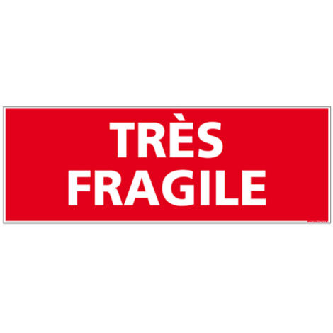 ADHESIF DE CONDITIONNEMENTETRES FRAGILE (M0355).- Adhésif - 980 x 350 mm
