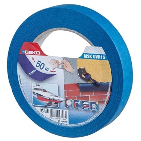 ADHESIF DE MASQUAGE BLEU 25MM X50M EXT LIGNES PARFAITES