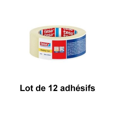 Adhésif de masquage économique, 38 mm x 50 m - tesa® 51023