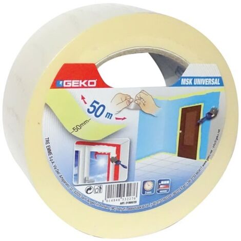 ADHESIF DE MASQUAGE UNIVERSEL 50MM X 50M