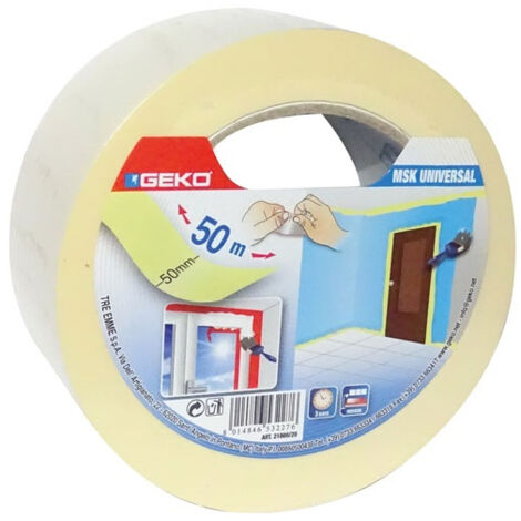 Adhésif de masquage universel 50mmx50m - GEKO