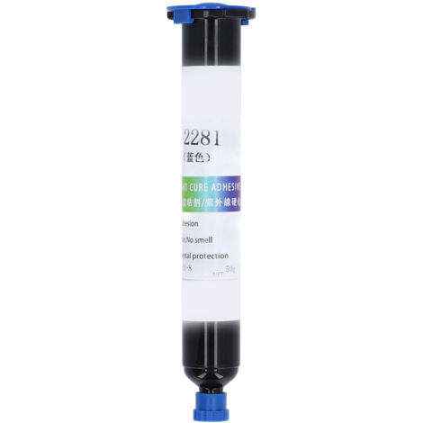 Adhésif de mastic de colle de résine époxy sans ombre durcissement UV pour la réparation de broche électronique de point de soudage