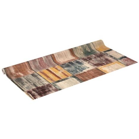 Adhésif décoratif rouleau Bahia transparent 67,5 cm x 2 m – Motif bois peint – Haut pouvoir couvrant pour meubles et objets – D-C-Fix