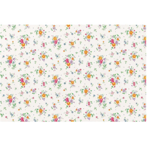 Adhésif Decoration Aspect Fleurs  2m X 45cm - Dc-fix