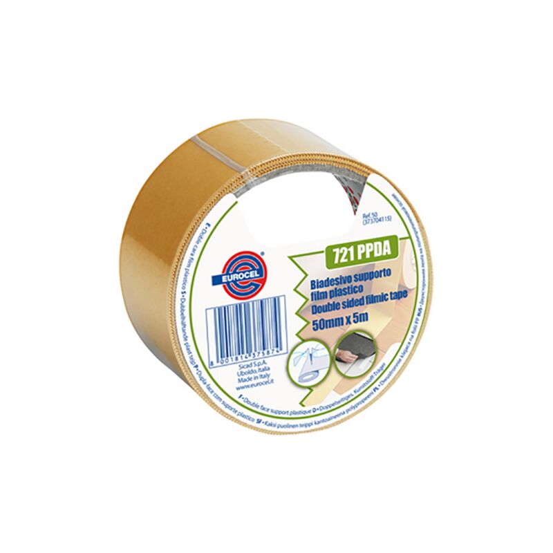 EUROCEL Ruban adh&eacute;sif double face 50&nbsp;x 5&nbsp;ppda