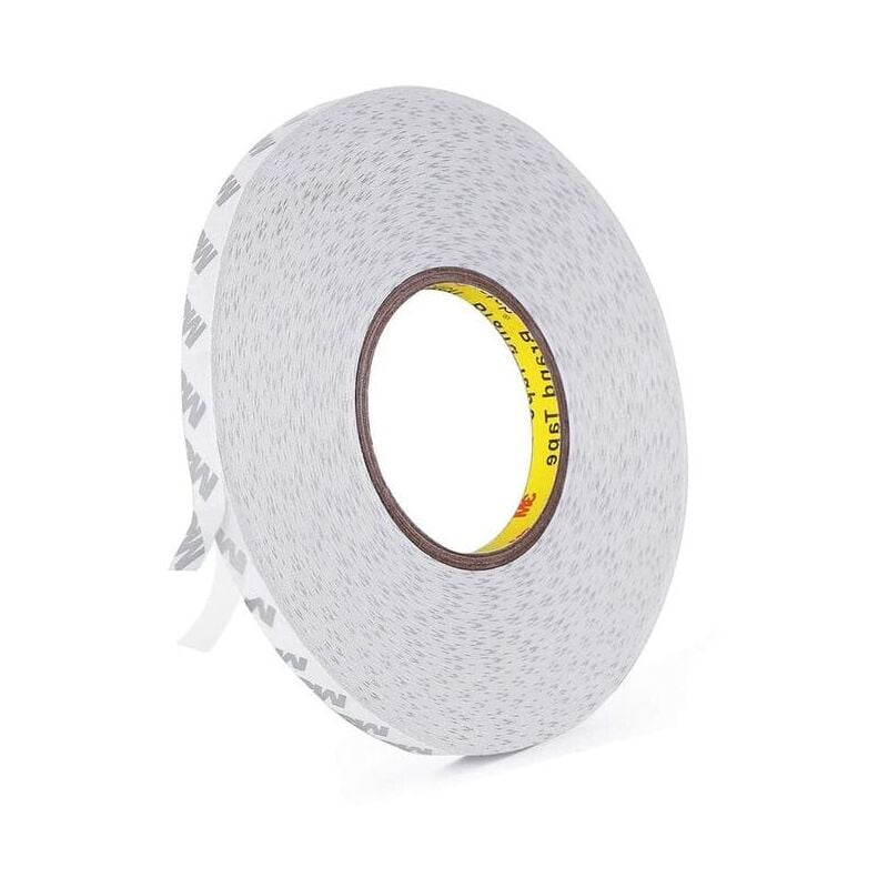 Nastro biadesivo, trasparente 3M 9080 Nastro biadesivo resistente lunghezza 50 m, larghezza 10 mm, spessore 0,15 mm per artigianato