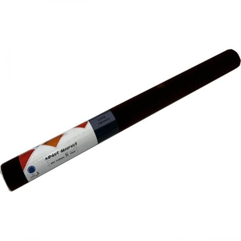 Adhésif Effet Velours Noir 45cm x 1m
