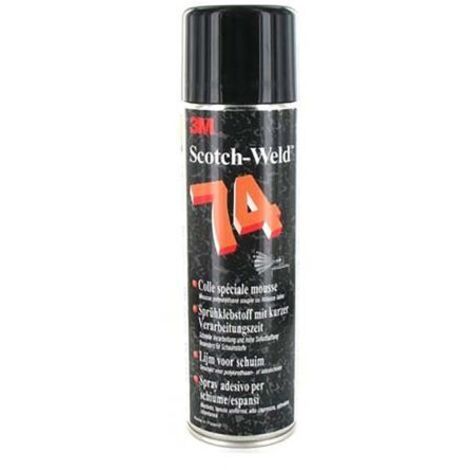 Adhésif Foam Fast 74 Orange, Aérosol Boîte 500 ml ( Prix pour 1 )