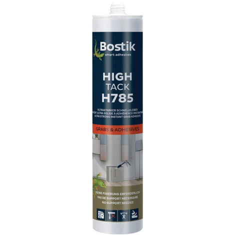 Adhésif hybride 1K High Tack H785 blanc cartouche 450g BOSTIK (Par 12)