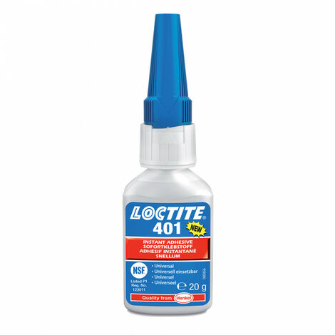 Adhésif Instantané Loctite 401 Flacon 20g