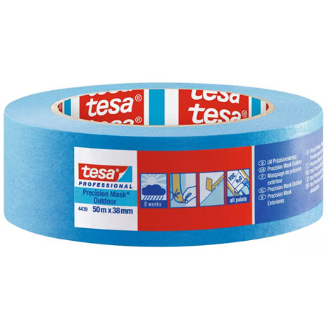 Adhesif Masquage de precision Ext. 4439 50 m x 38 mm Tesa