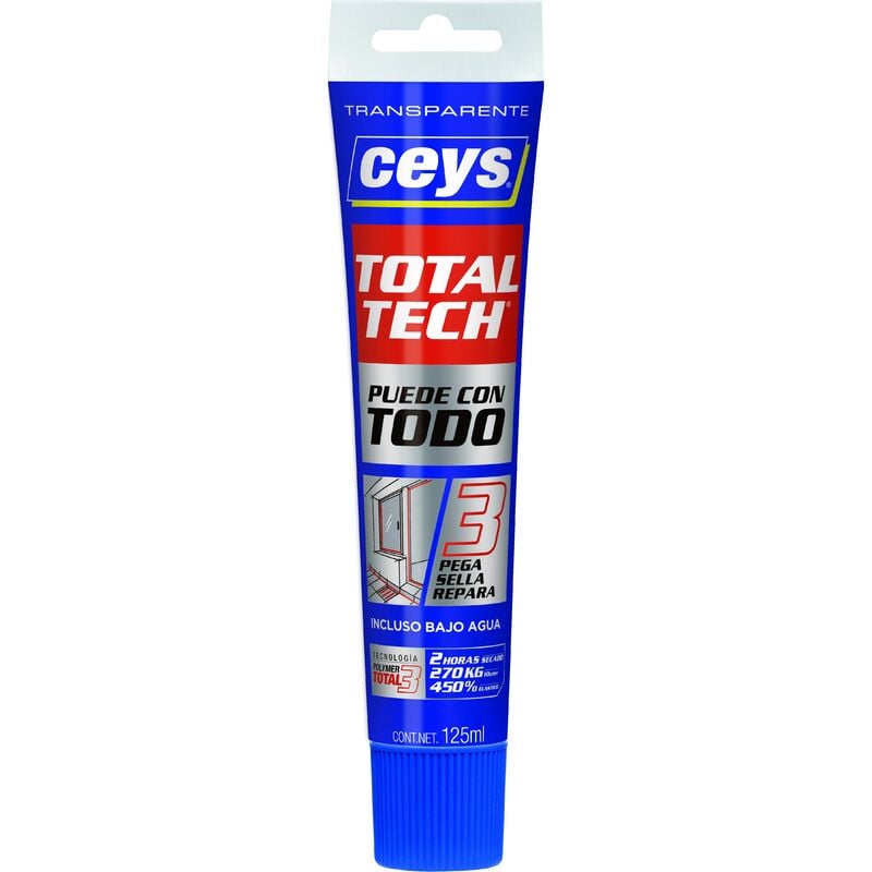 Ceys Total Tech Transparent Tube 125ml 507242