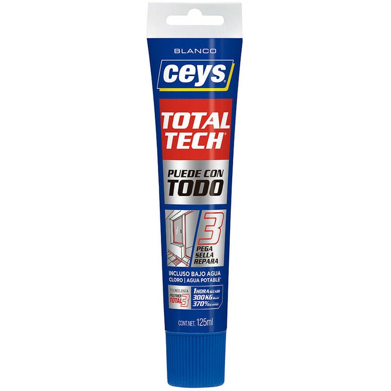 Ceys Total Tech Blanc Tube 125ml 507232