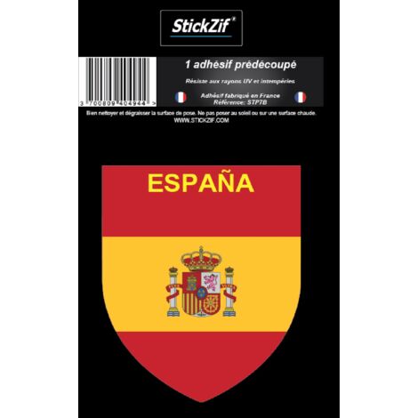 ADHESIF PAYS BLASON ESPANA X1