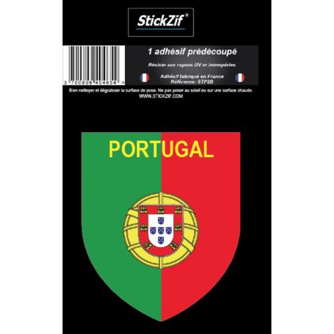 ADHESIF PAYS BLASON PORTUGAL X1