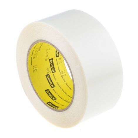 Adhésif PE, 50mm x 0.28mm 3M Transparent, Scotch 5423, +110°C ( Prix pour 1 )