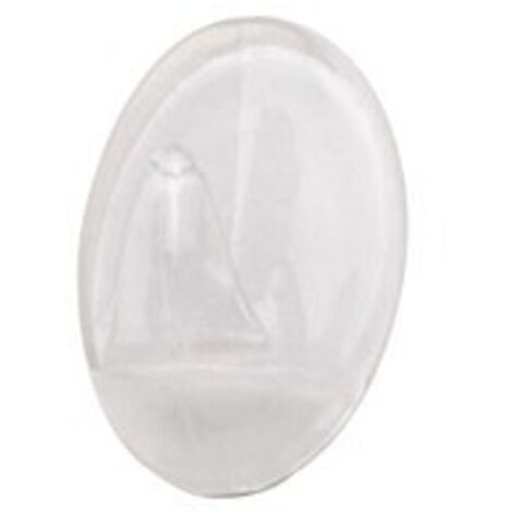 Adhésif petit cintre Oryx transparent (Blister 4 unités)