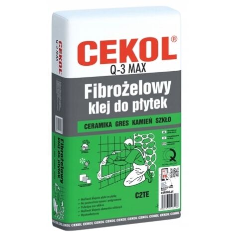 Adhésif pour carrelage en fibre de gel Q3 max 5 kg