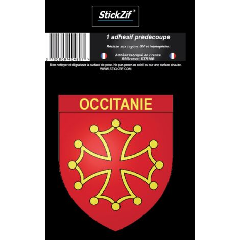 ADHESIF REGION BLASON OCCITANIE X1