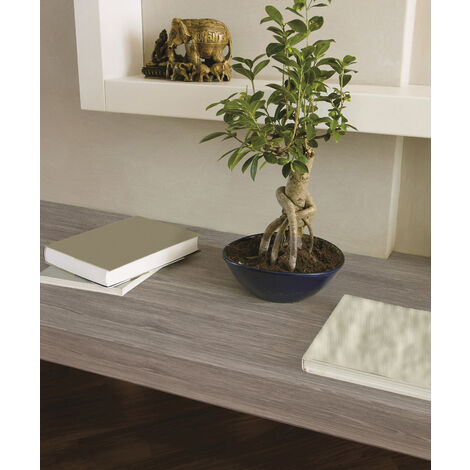 Adhésif rénovation & décoration Bois 200 x 45cm Gris - gris